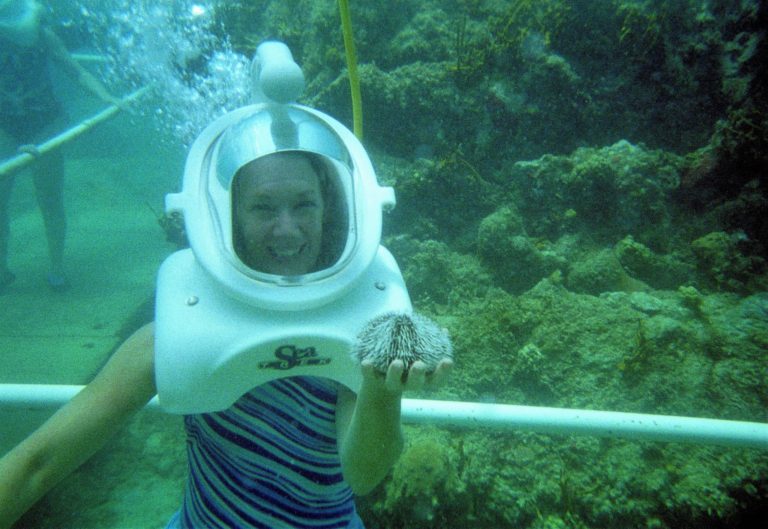 Helmet Diving: Walk Underwater Beneath The Waves!