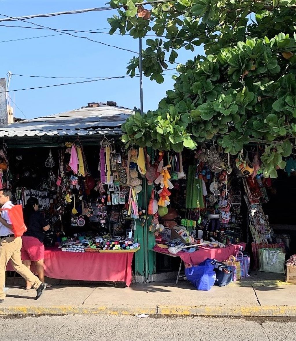 Zihuatanejo, Mexico is home to open air markets and street stalls