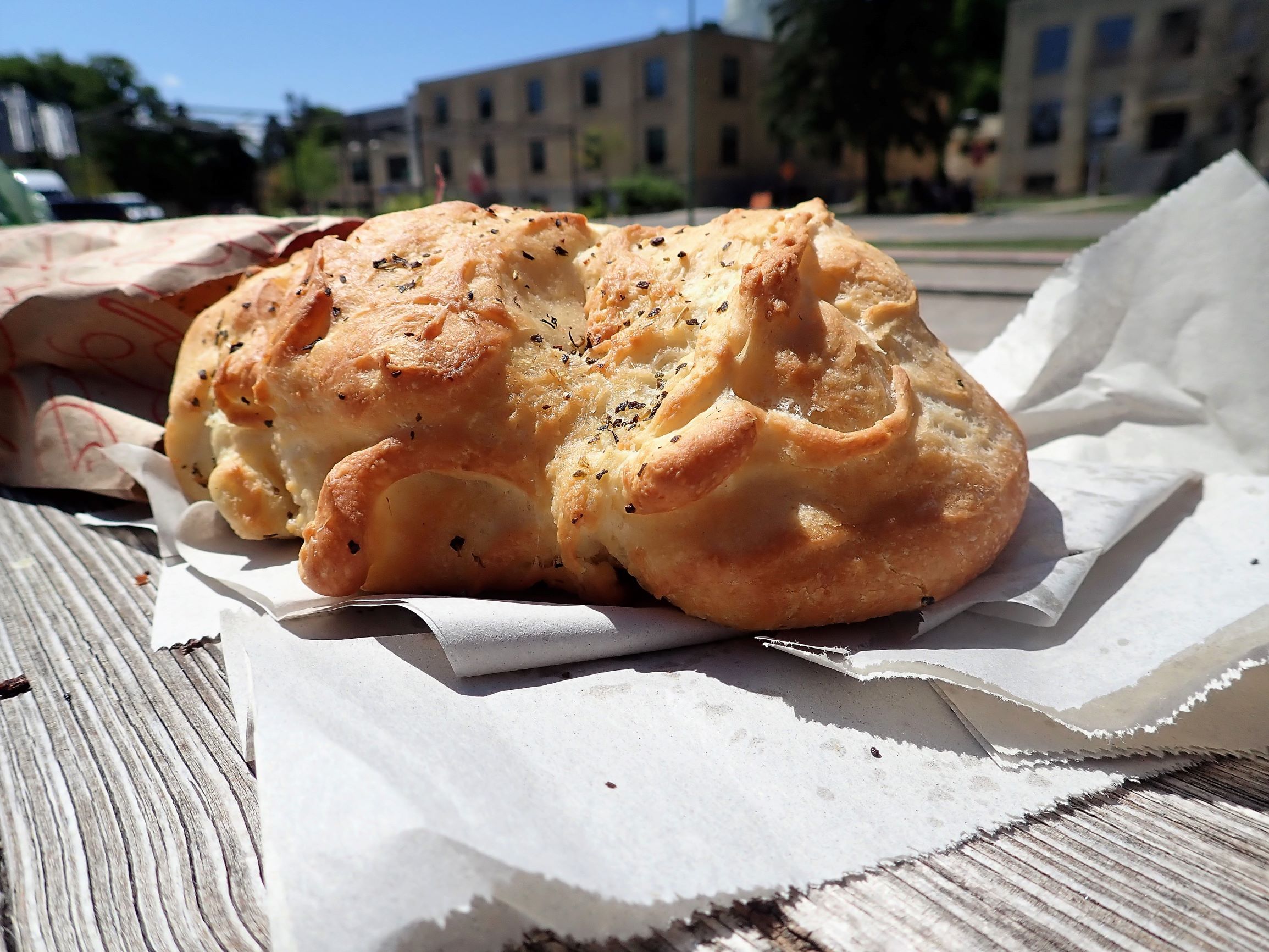 Be sure to try some of Gallagher's pizza bread if you are stopping by on a weekend.