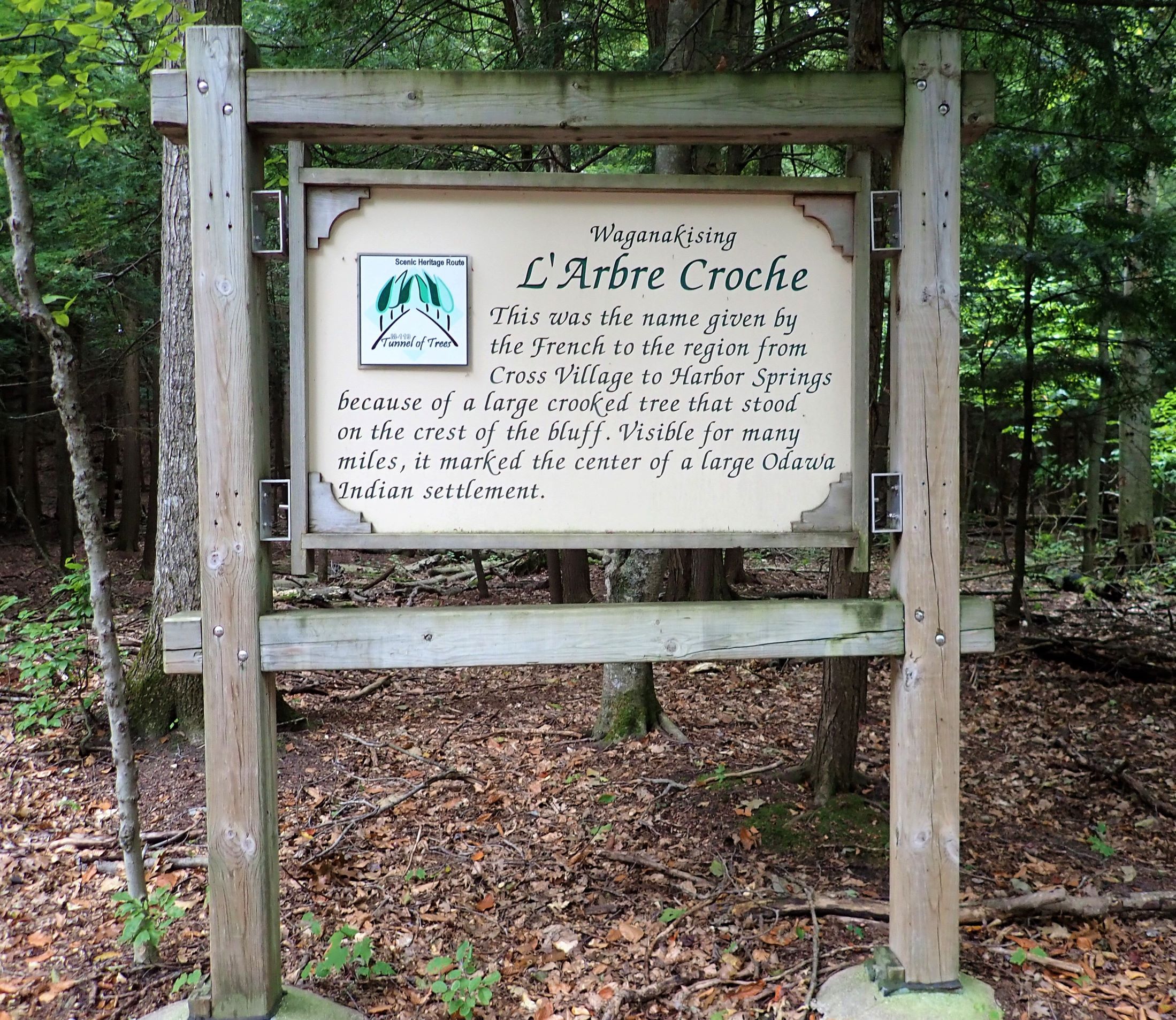 L'Arbre Croche along Michigan's Tunnel Of Trees