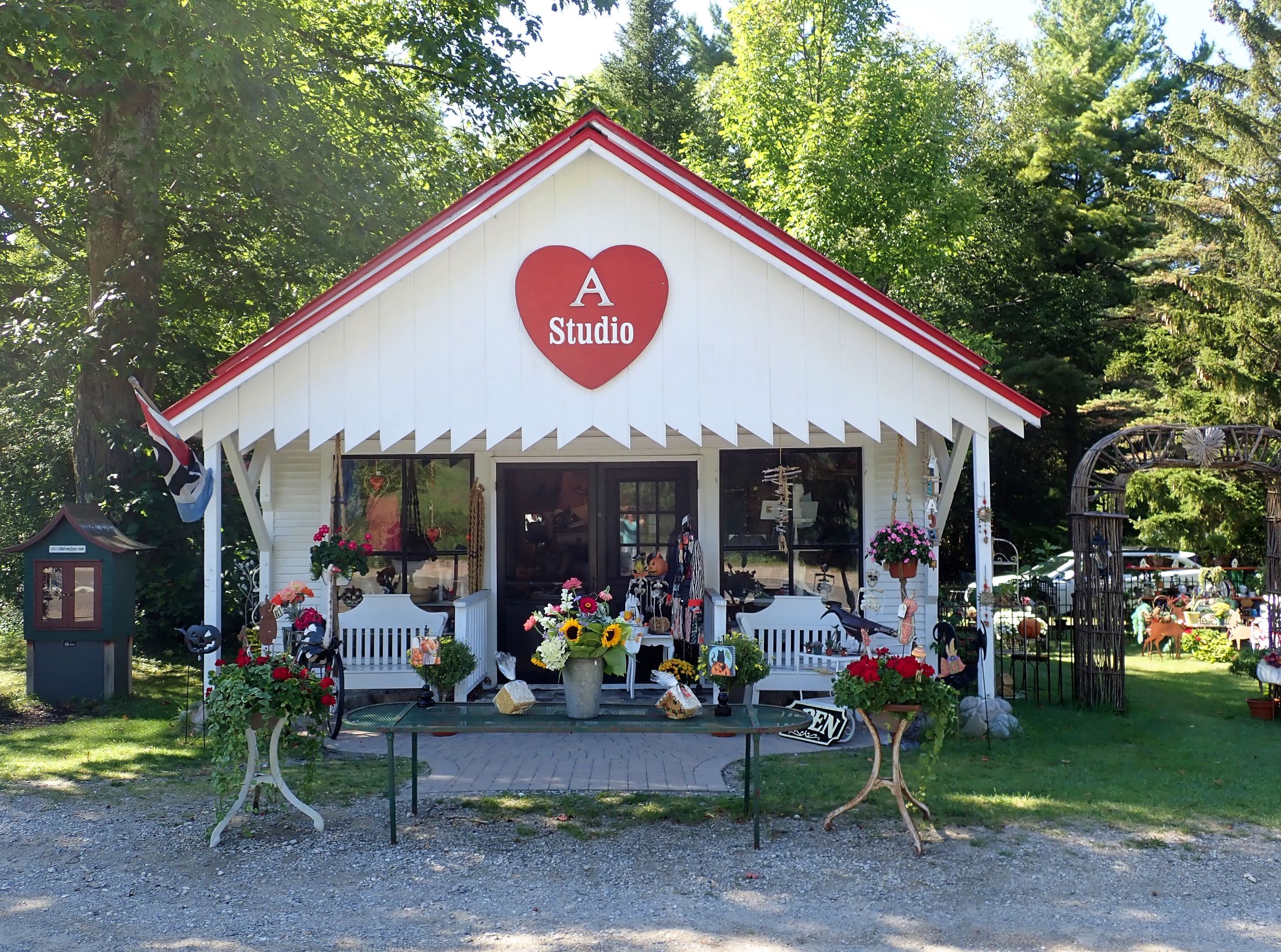 A Studio in Good Hart, Michigan