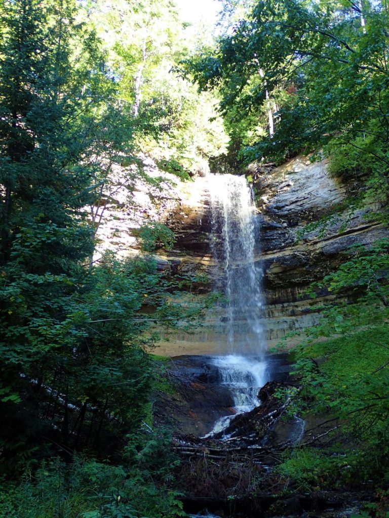 best waterfalls in Munising