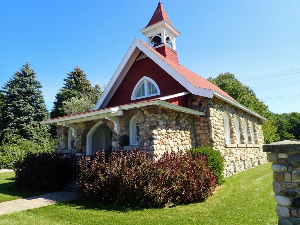 Redpath Memorial Church in Cross Village, Michigan