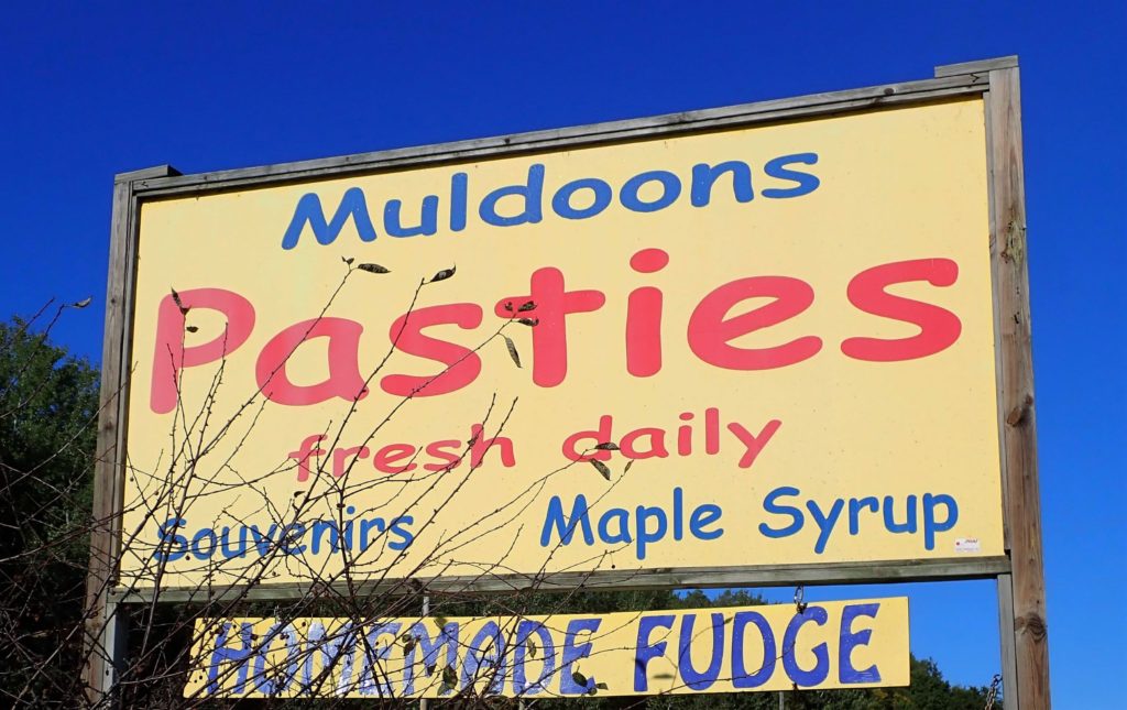 Muldoons pastie shop in Munising