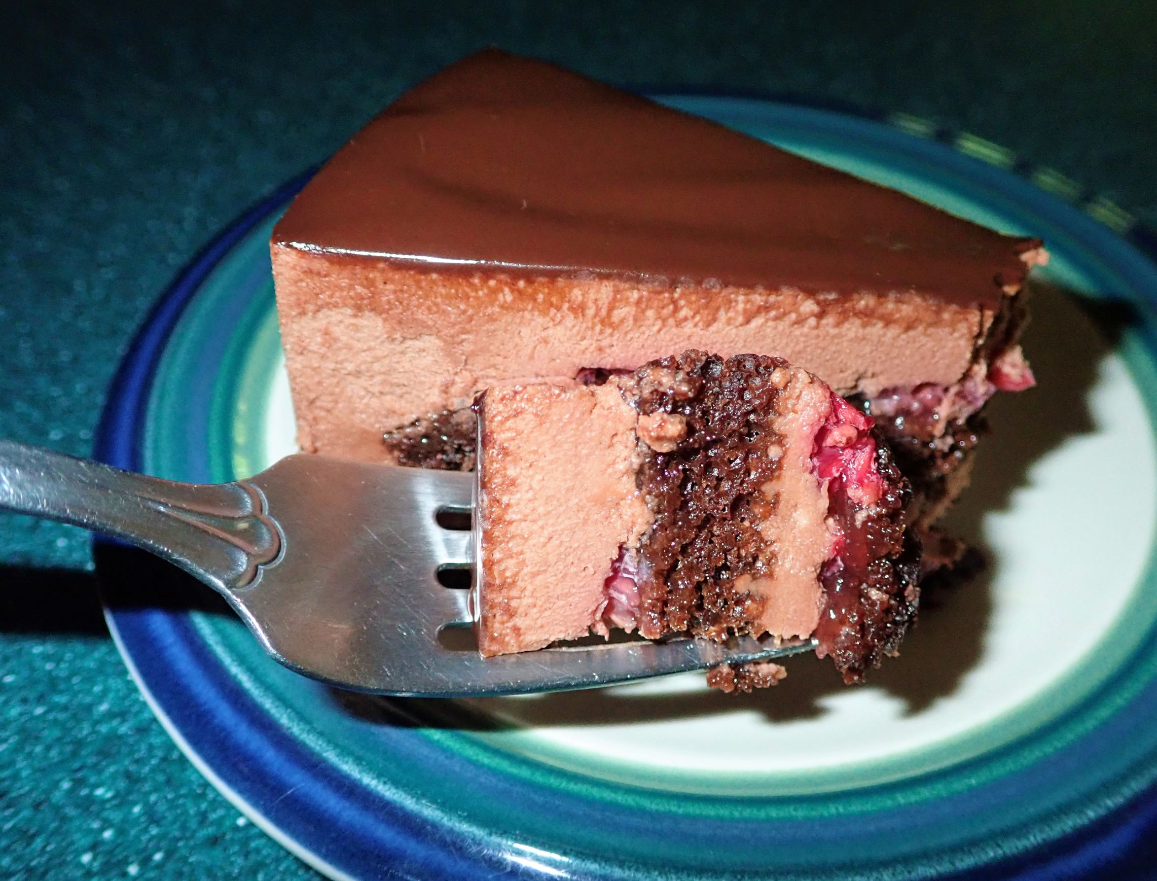 chocolate cake in northern Michigan