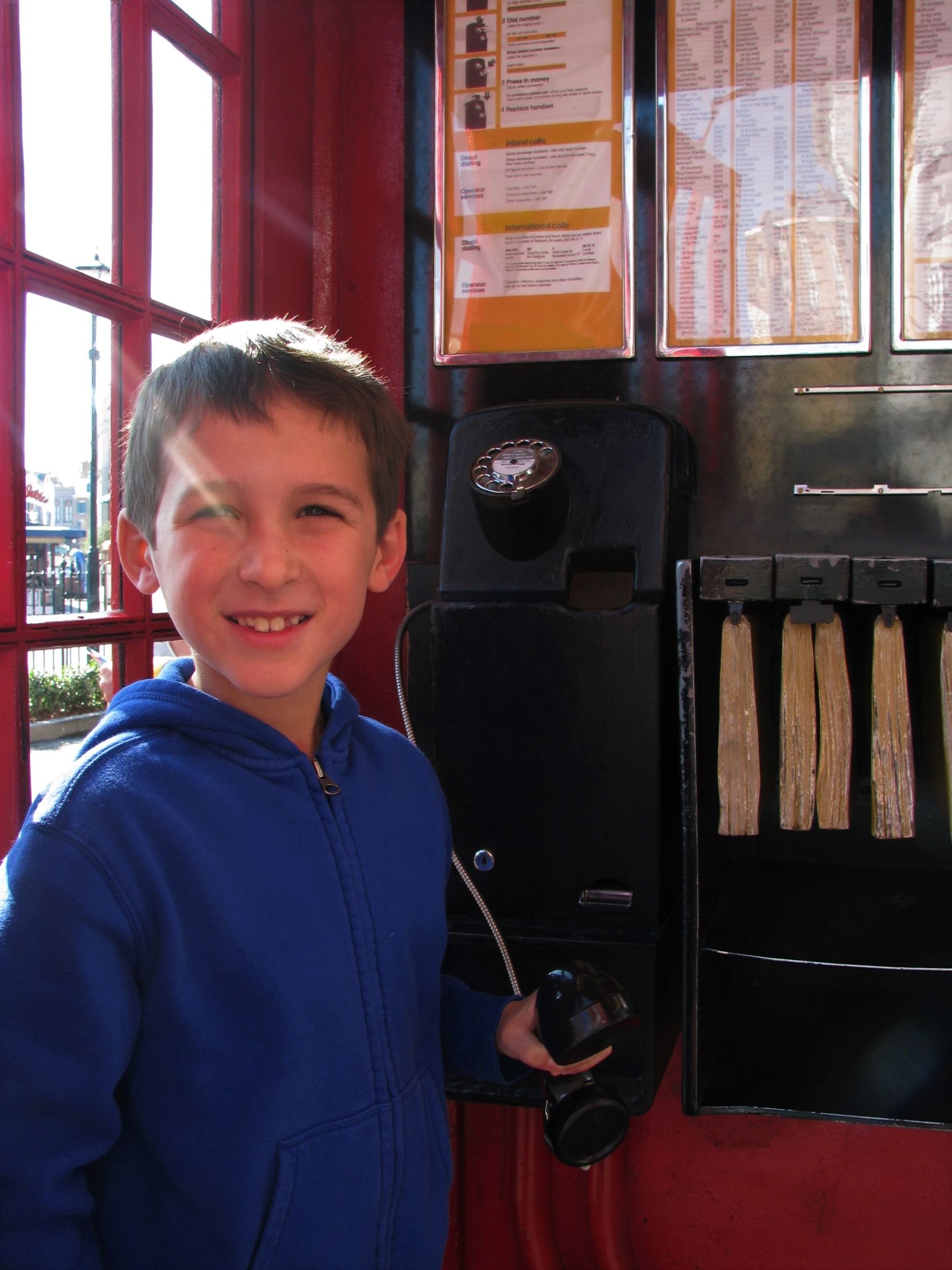 Keep an eye out for the British red telephone booth, so you can step inside and dial the Ministry of Magic. 