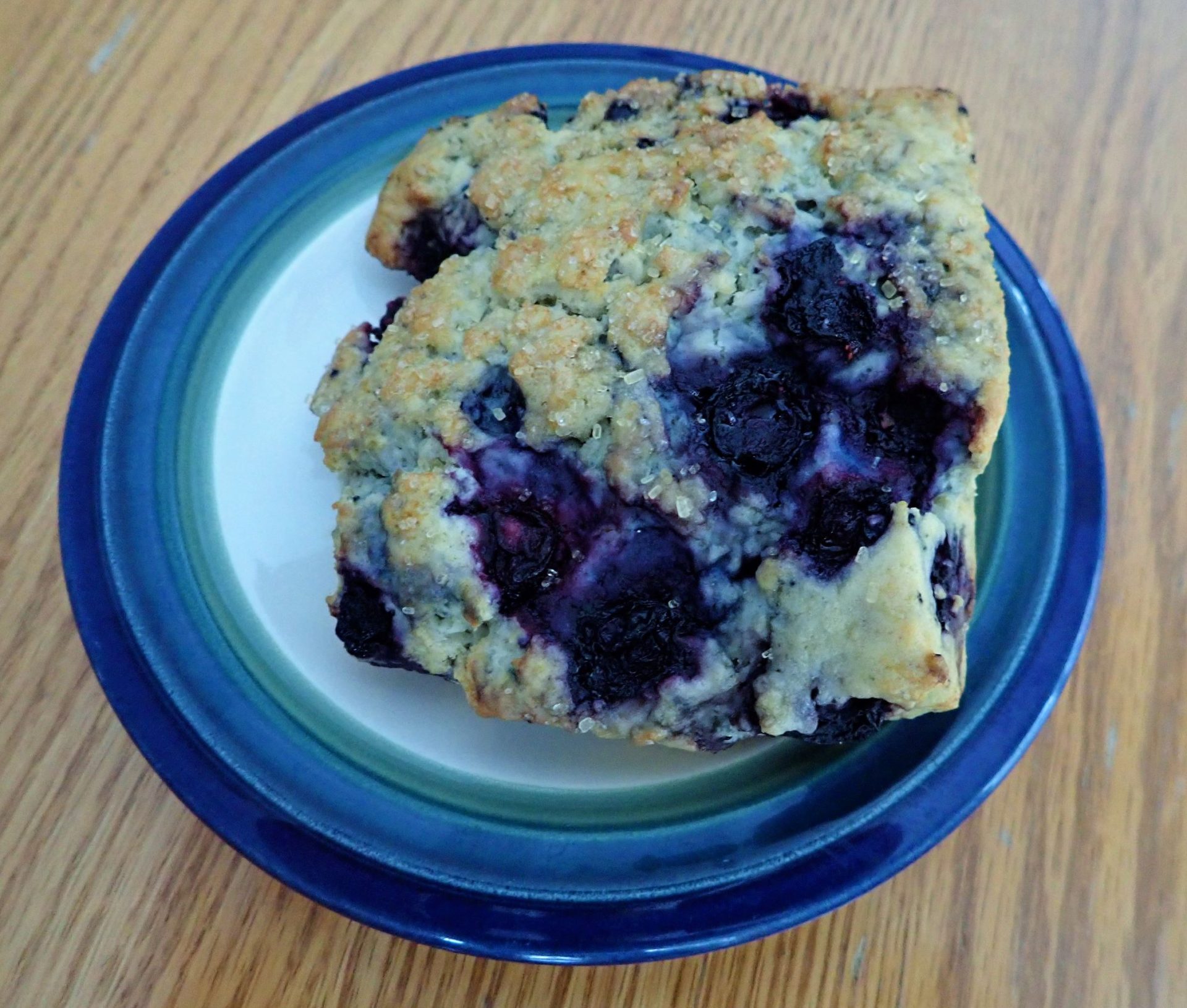 Great Lakes Chocolate and dessert company blueberry scone