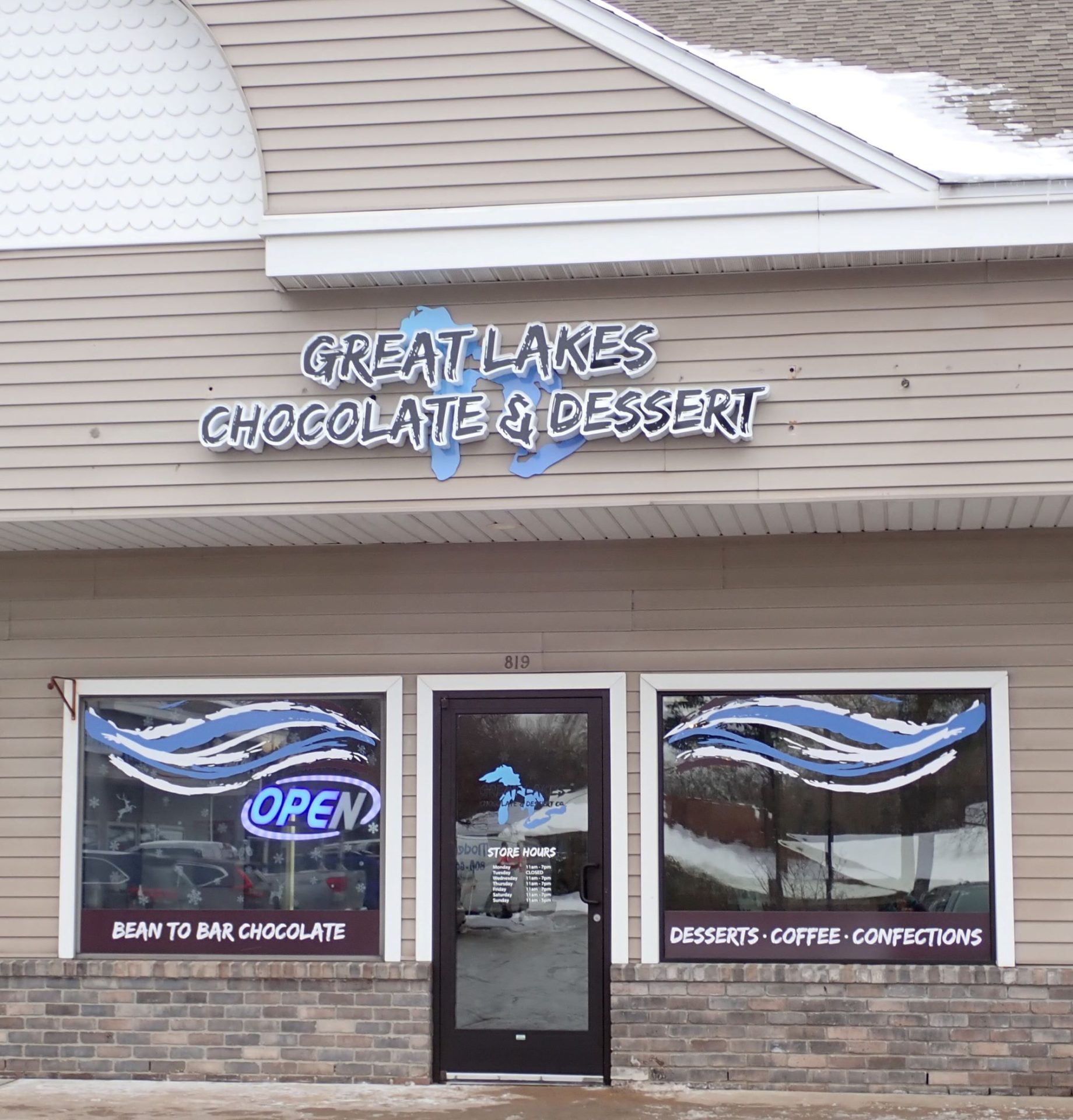 Great Lakes Chocolate & Dessert Shop in Traverse City