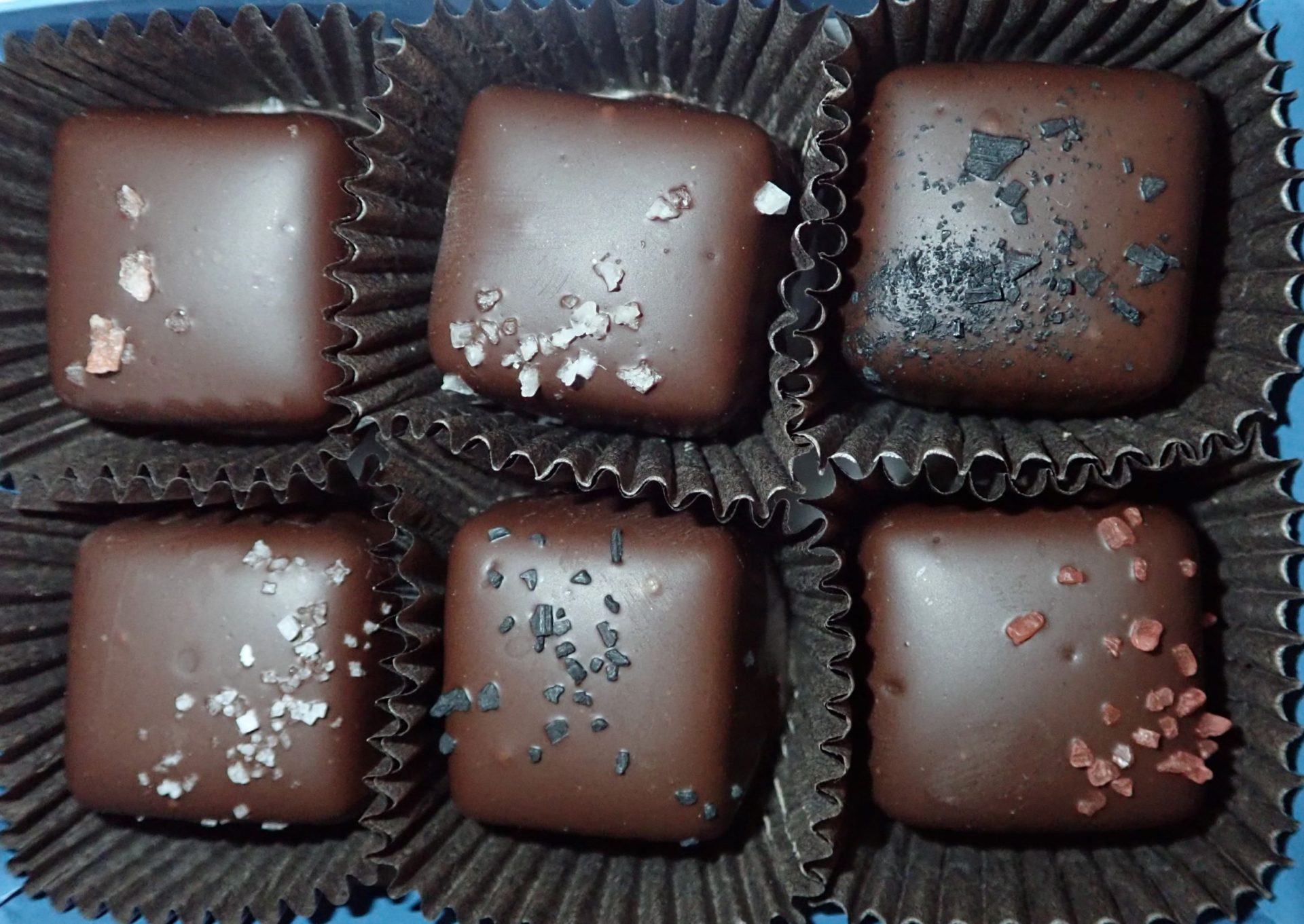 Kilwin's dark chocolate sea salt caramels
