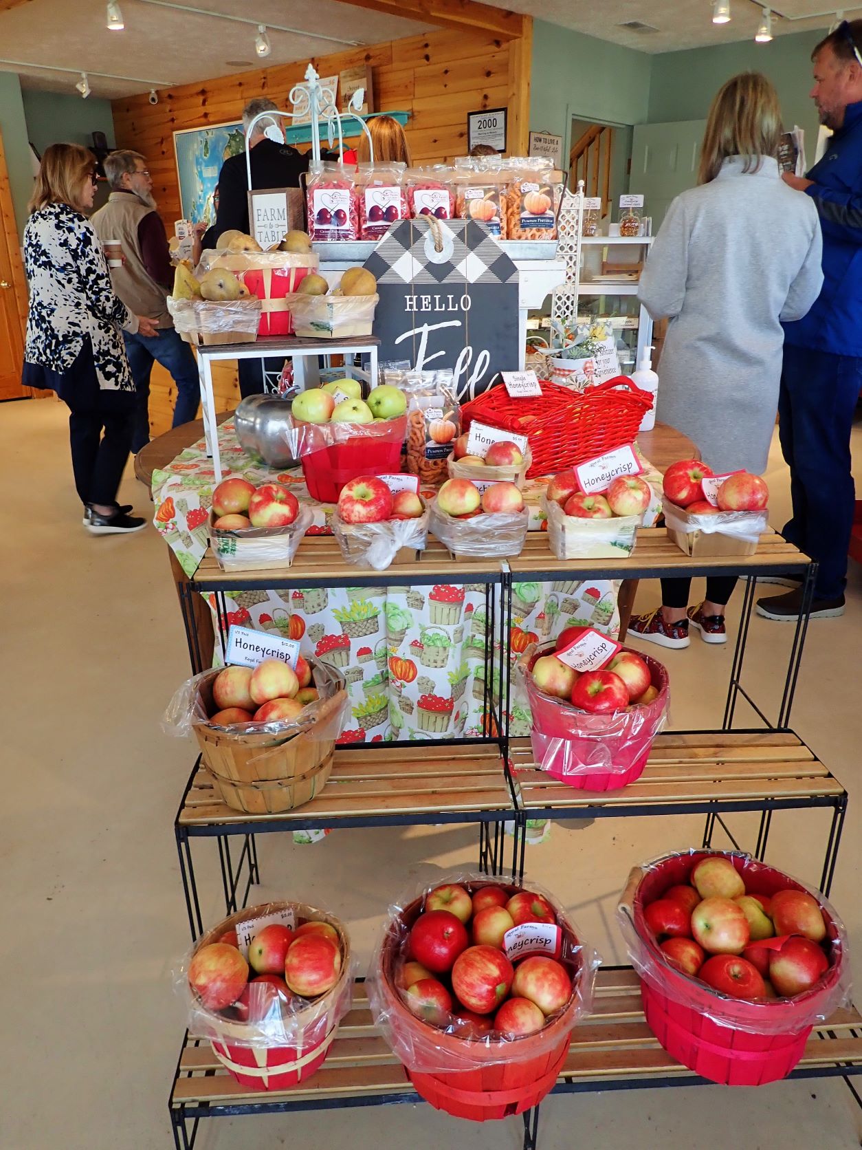 Apples are available for purchase at Royal Farms Market during the Breezeway Fall Color Tour