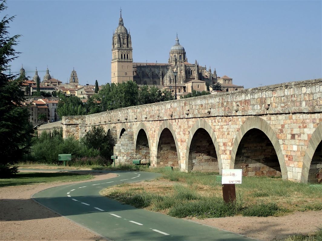 Things to do in Salamanca, Spain: Stroll across the Roman Bridge