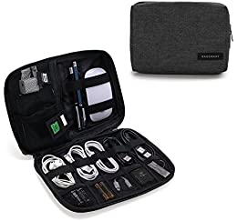 Bagsmart makes a great case for organizing chargers, power cords, and batteries.