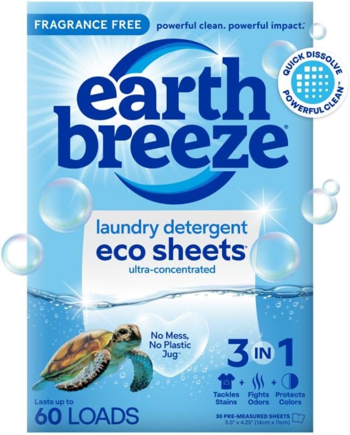 We like to pack some laundry detergent sheets so we can wash out clothes in the sink while we're on extended trips.