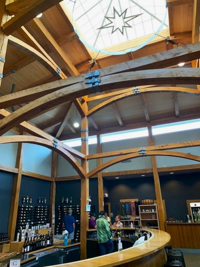 The Wine Tasting room at Black Star Farms