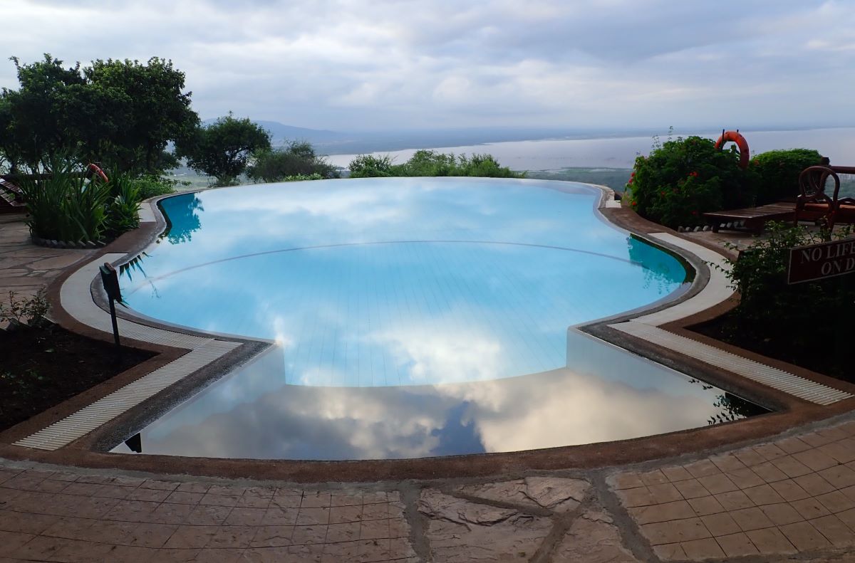 Infinity Pool at the Lake Manyara Serena Safari Hotel