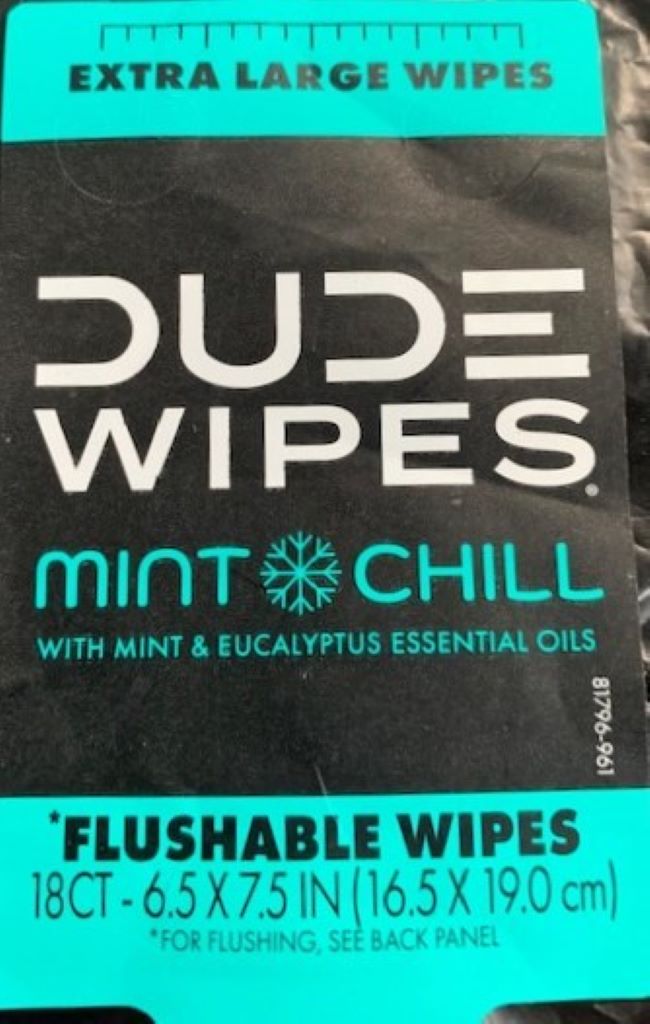 What to pack for an African Safari: flushable Dude Wipes