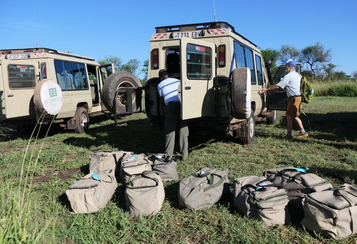 Pack for an African Safari: your luggage should be a soft duffel bag without wheels or a metal frame