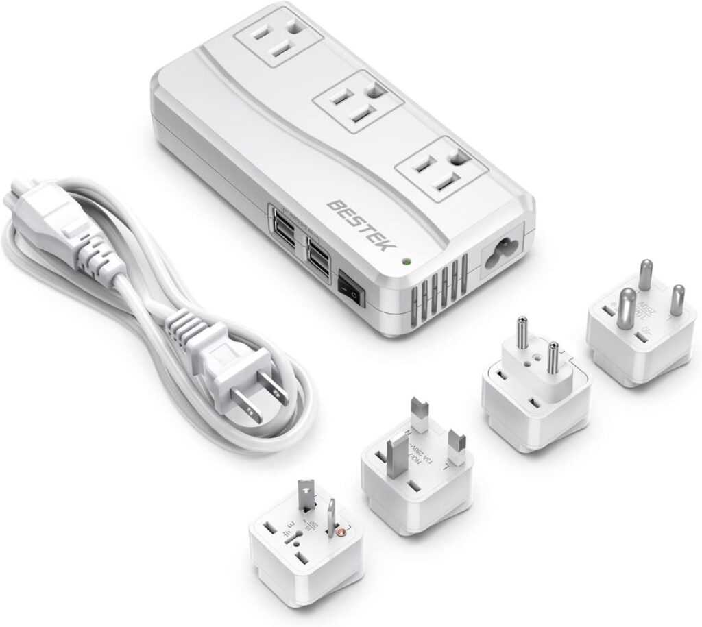 A universal travel plug adapter is a small, incredibly useful stocking stuffer that is perfect for anyone traveling abroad.