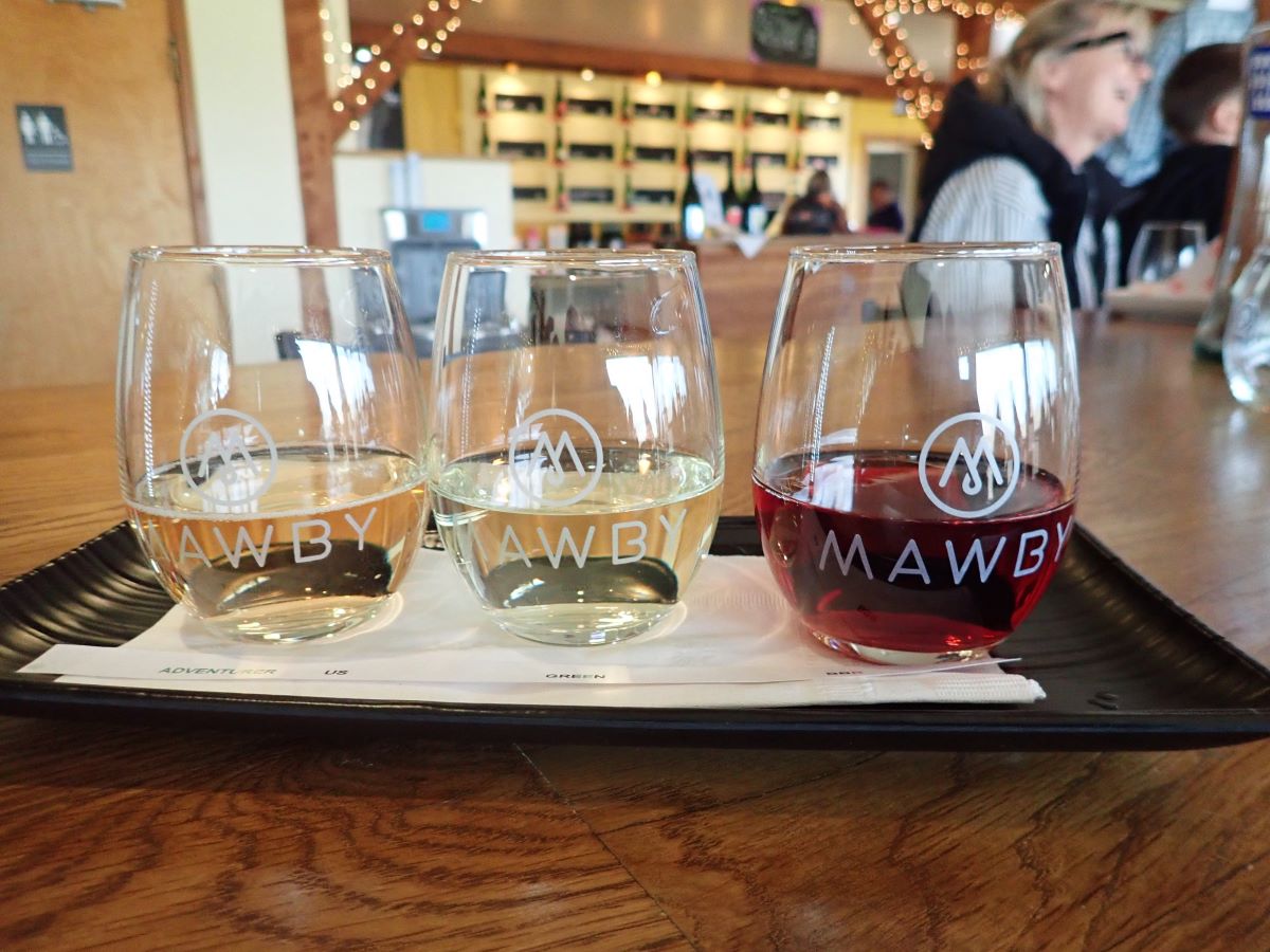 Mawby Tasting Flight: Us, Green and Bourban Barrel Red