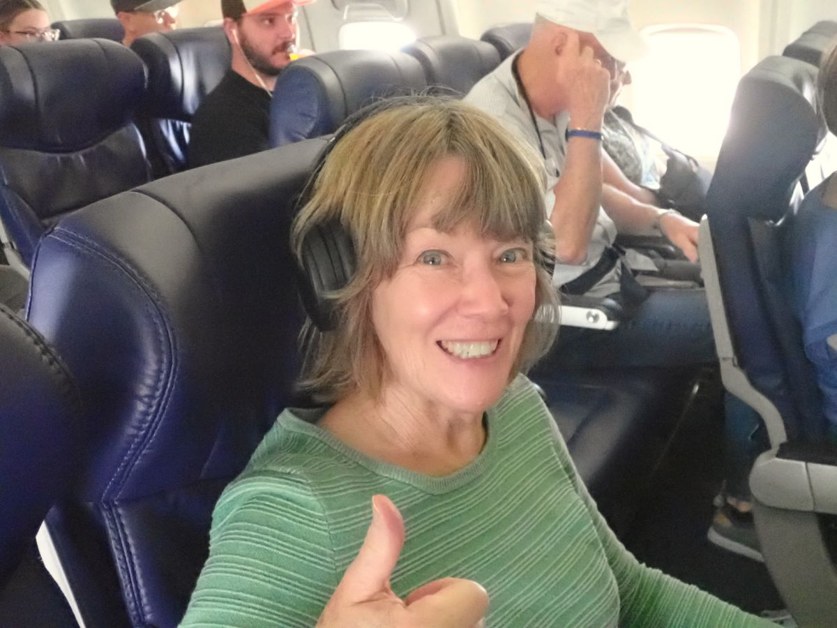 Noise-canceling headphones are at the top of my list of must-have travel items.