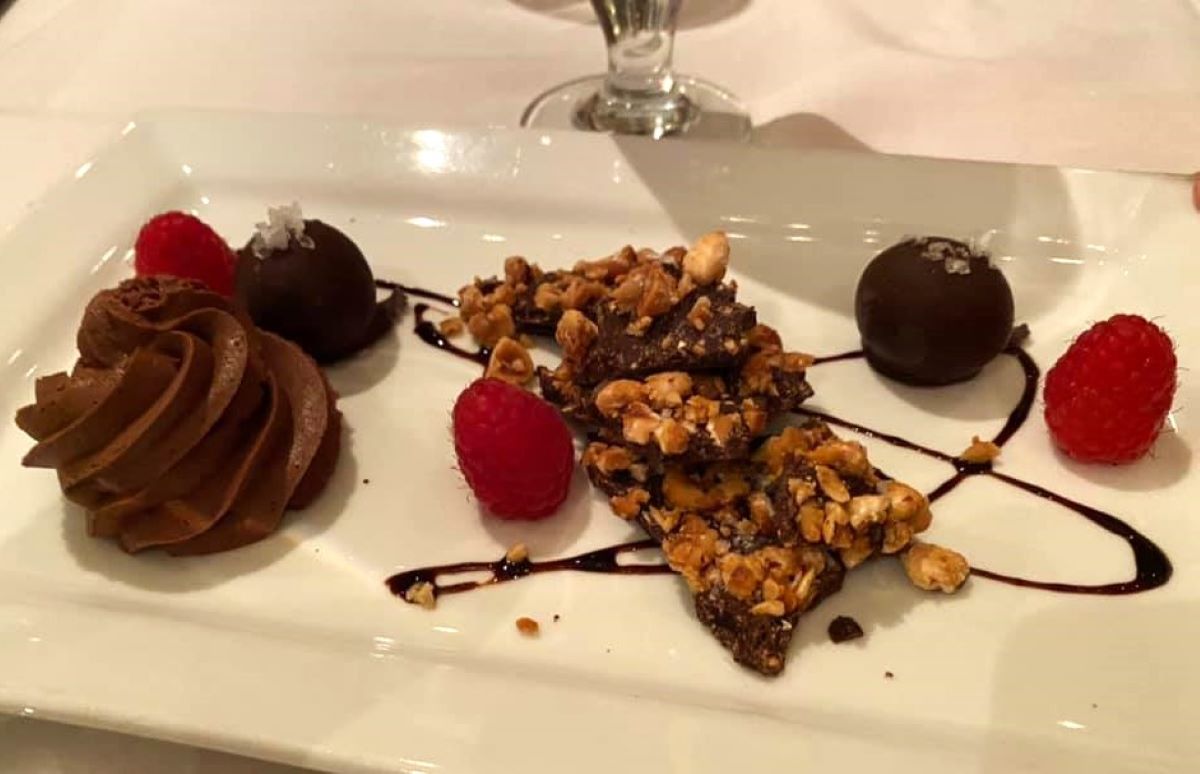 Enjoy fine dining and decadent dessert at The Boathouse Restuarant on Old Mission Peninsula.