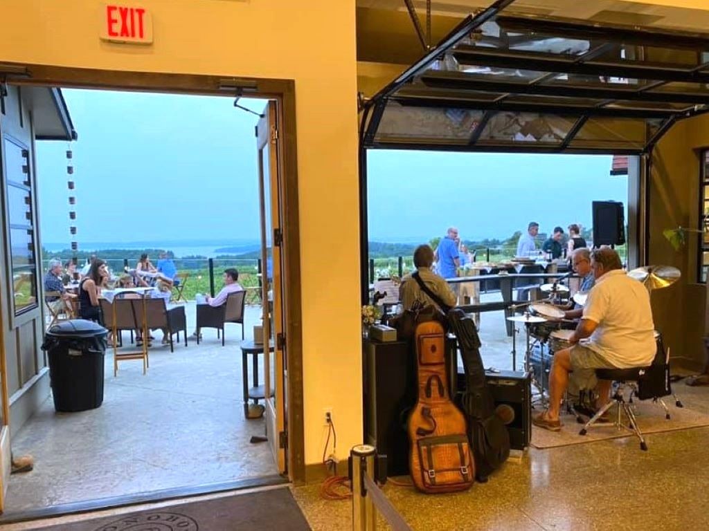 Enjoying live music at Bonobo