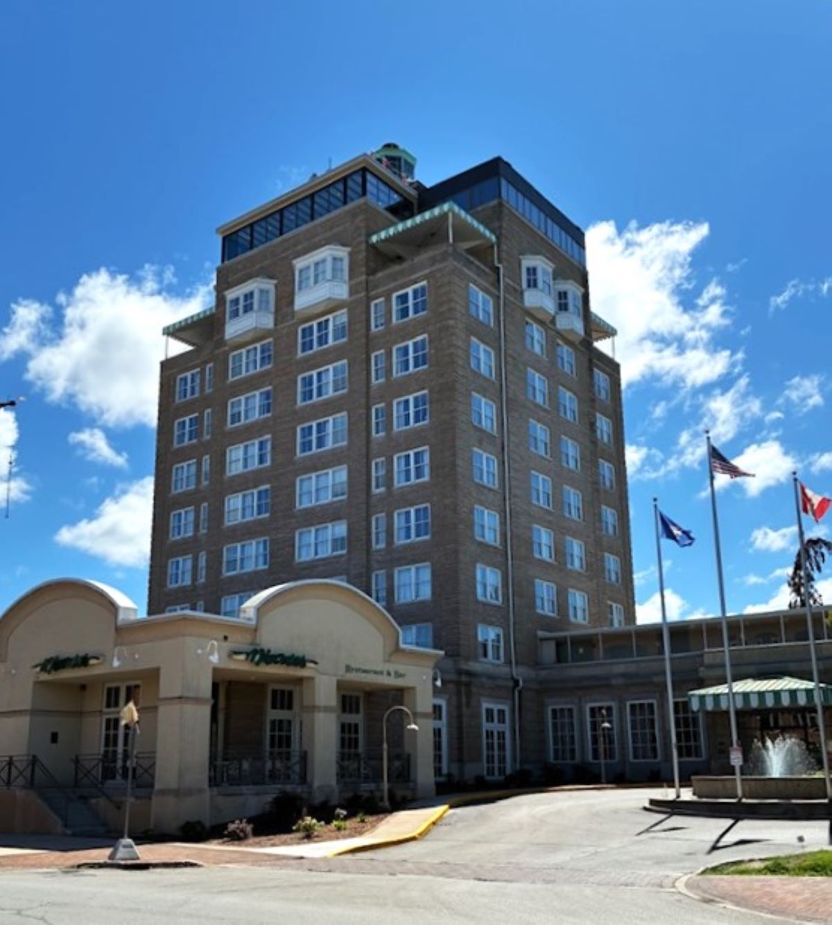 The Park Place Hotel is within walking distance of downtown Traverse City, and a great home base for fall color tours.