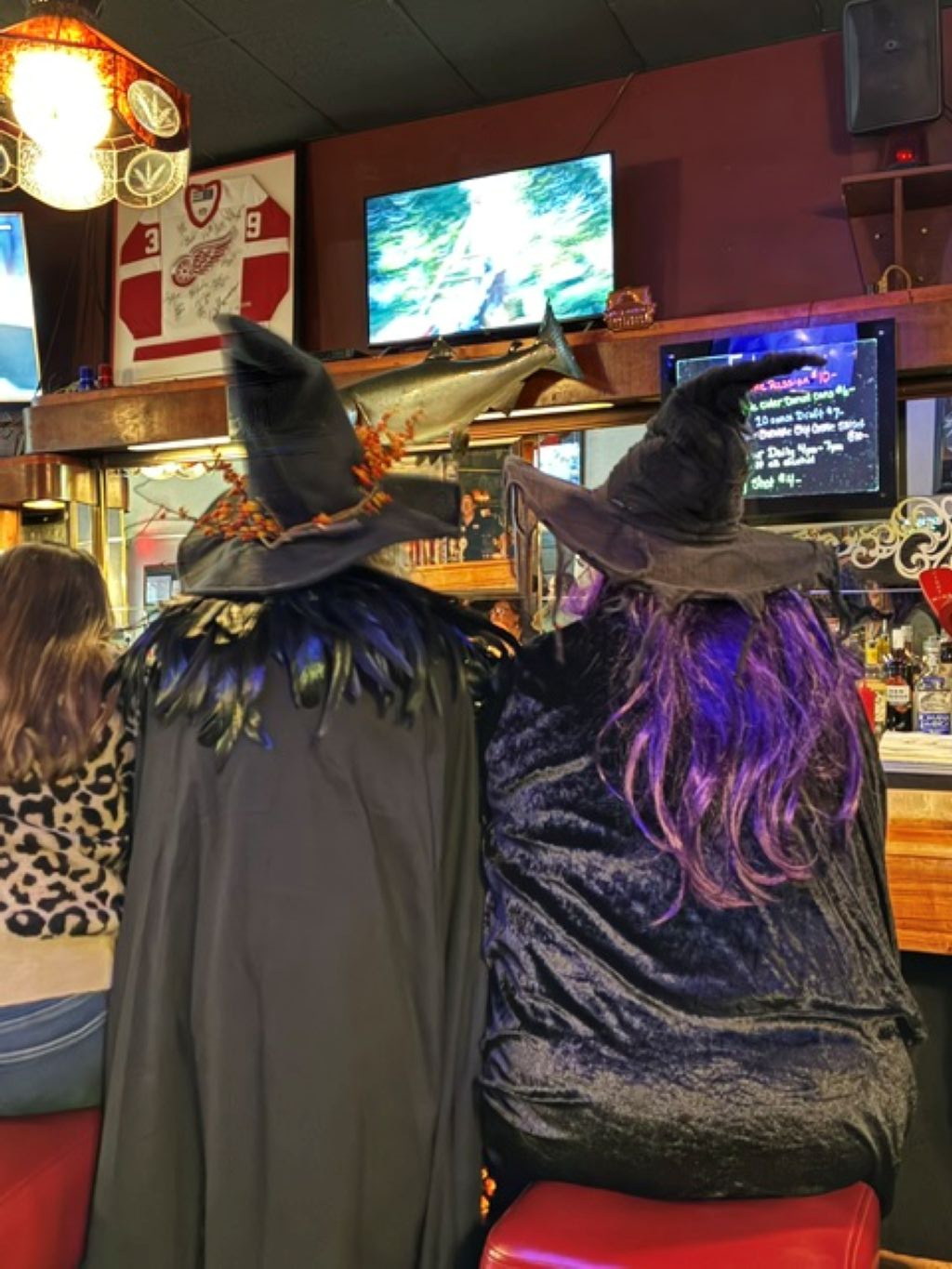 You just never know who you'll see cozied up to the bar at the U&I during Traverse City's Witches Night Out!