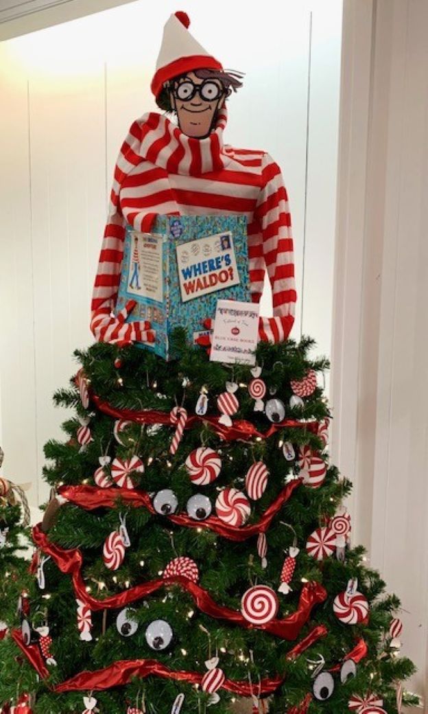 Where's Waldo themed tree at the Zonta Club's Festival of Trees