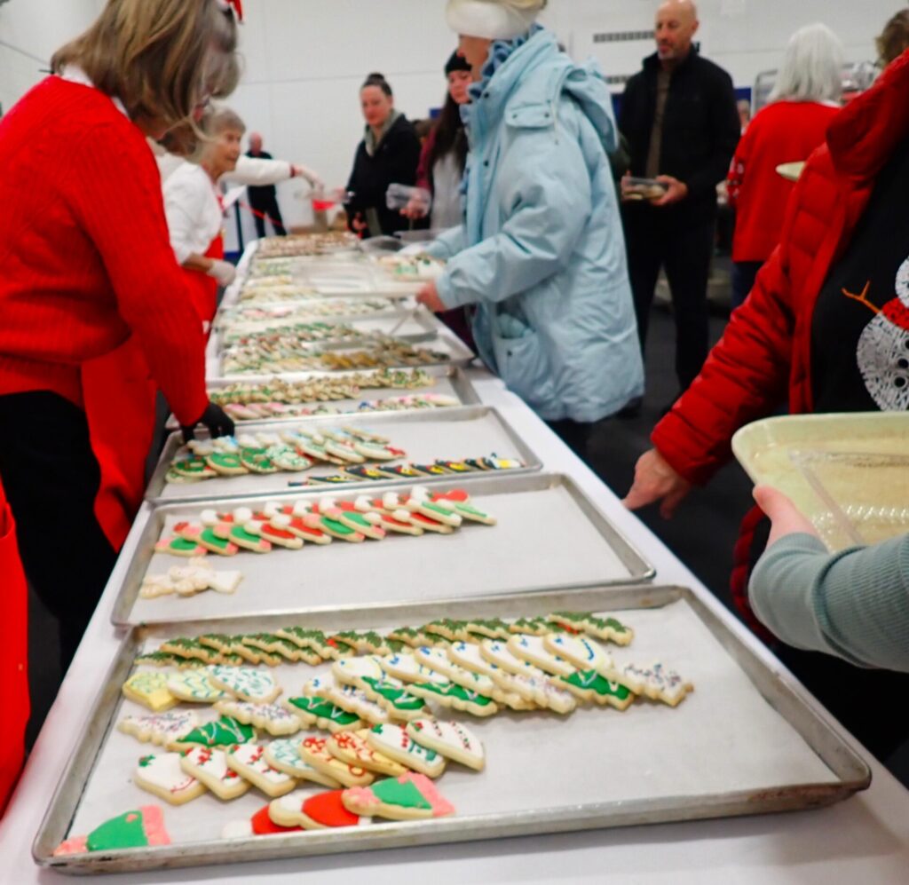 The annual cookie extravaganza at Trinity Lutheran Church will have 23,000 Christmas cookies ready for shoppers.