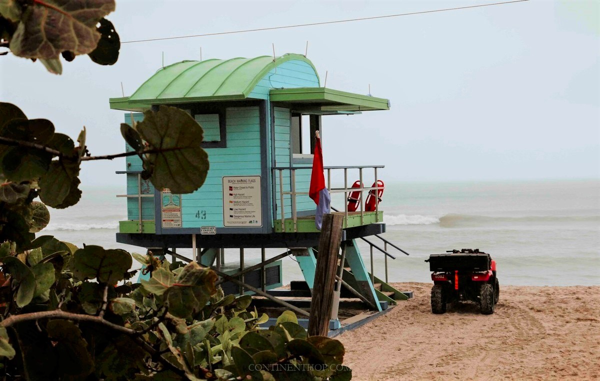 The beach in Miami is a great choice for spring break, as the temperatures are comfortable before the heavy humidity of summer arrives.