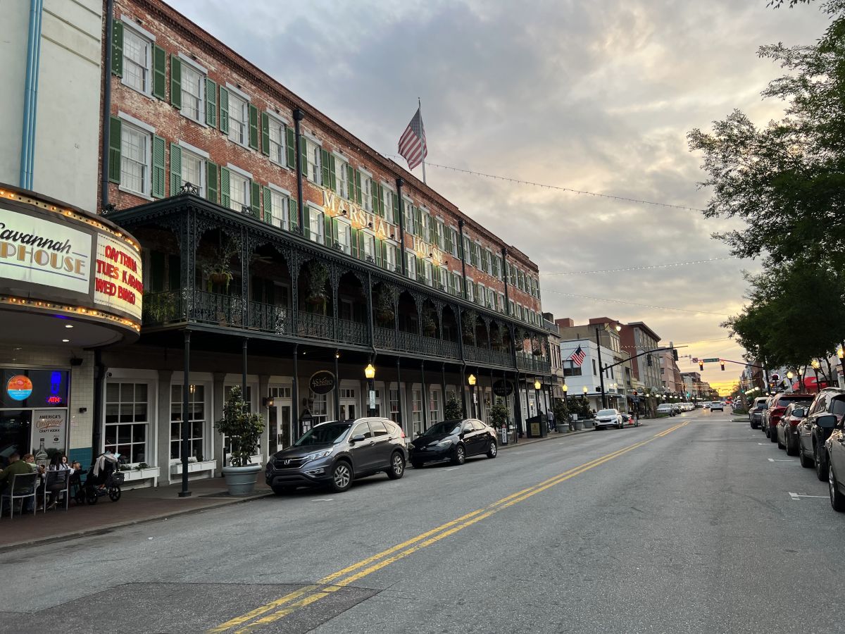 The Marshall House is a great place to stay in Savannah during spring break.