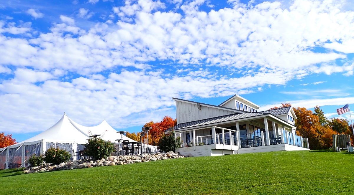 Located just outside of Traverse City, Rove Winery is a convenient stop along any of the Leelanau Peninsula Wine Trail loops.