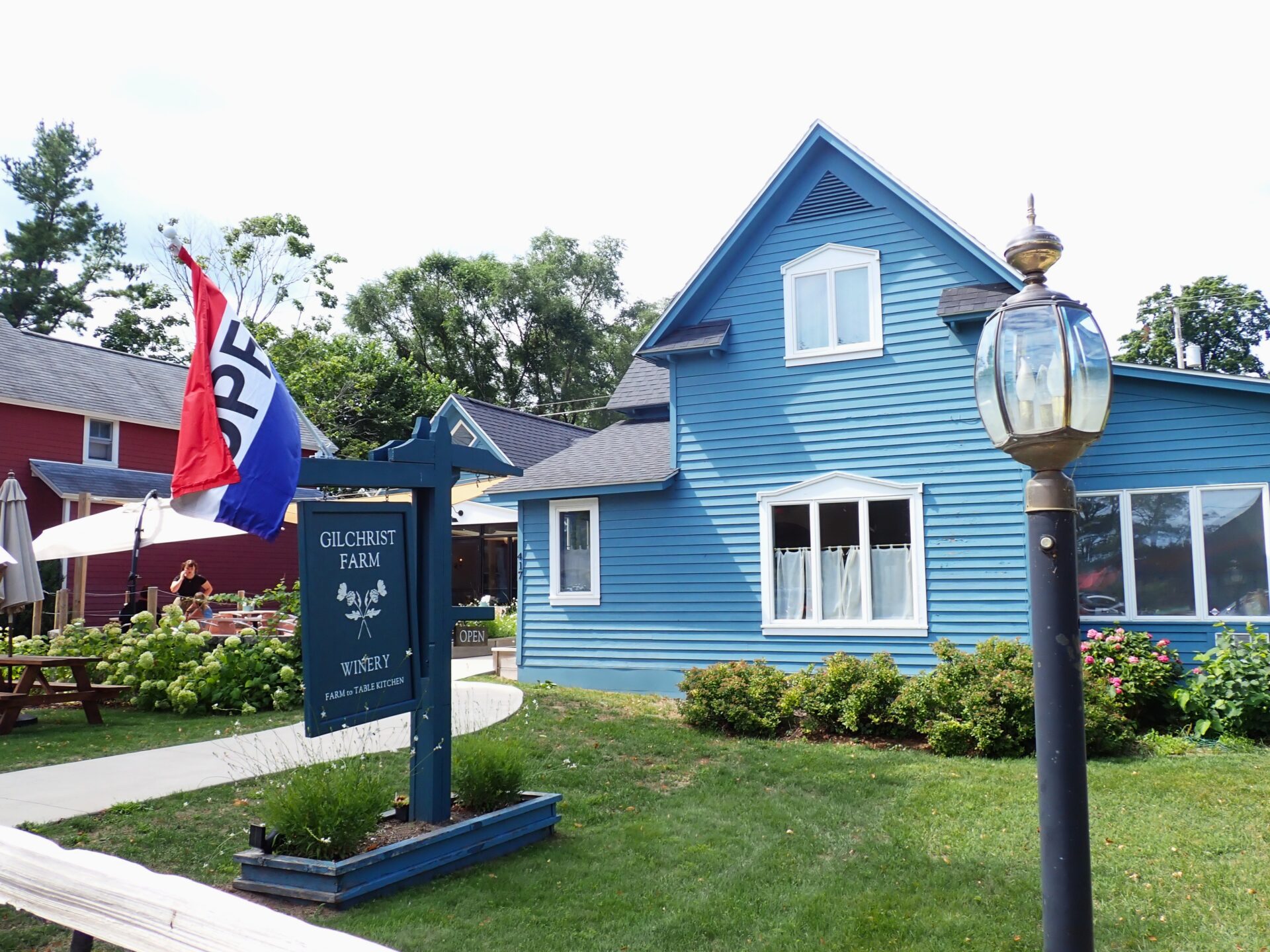 Gilchrist Farm Winery is located right in the heart of downtown Suttons Bay.