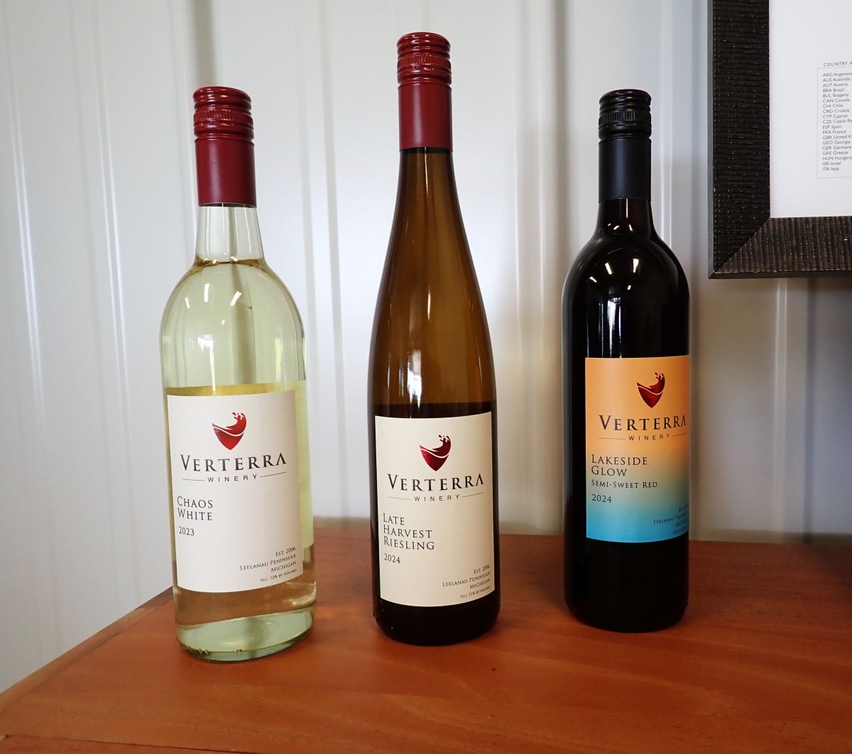 Verterra Winery specializes in estate-grown, award-winning cool-climate wines, including whites, rosés, and reds.